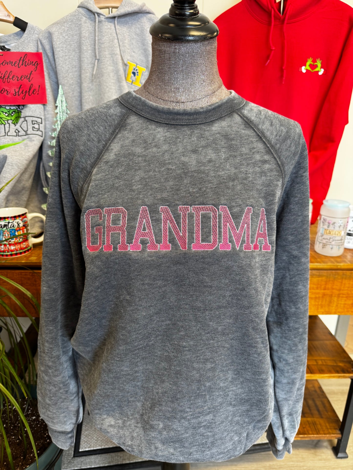 Embroidered Name Sweatshirt