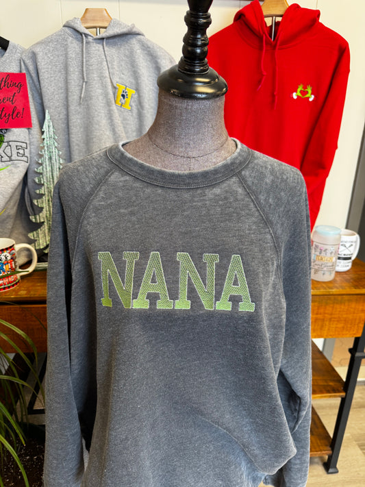 Embroidered Name Sweatshirt