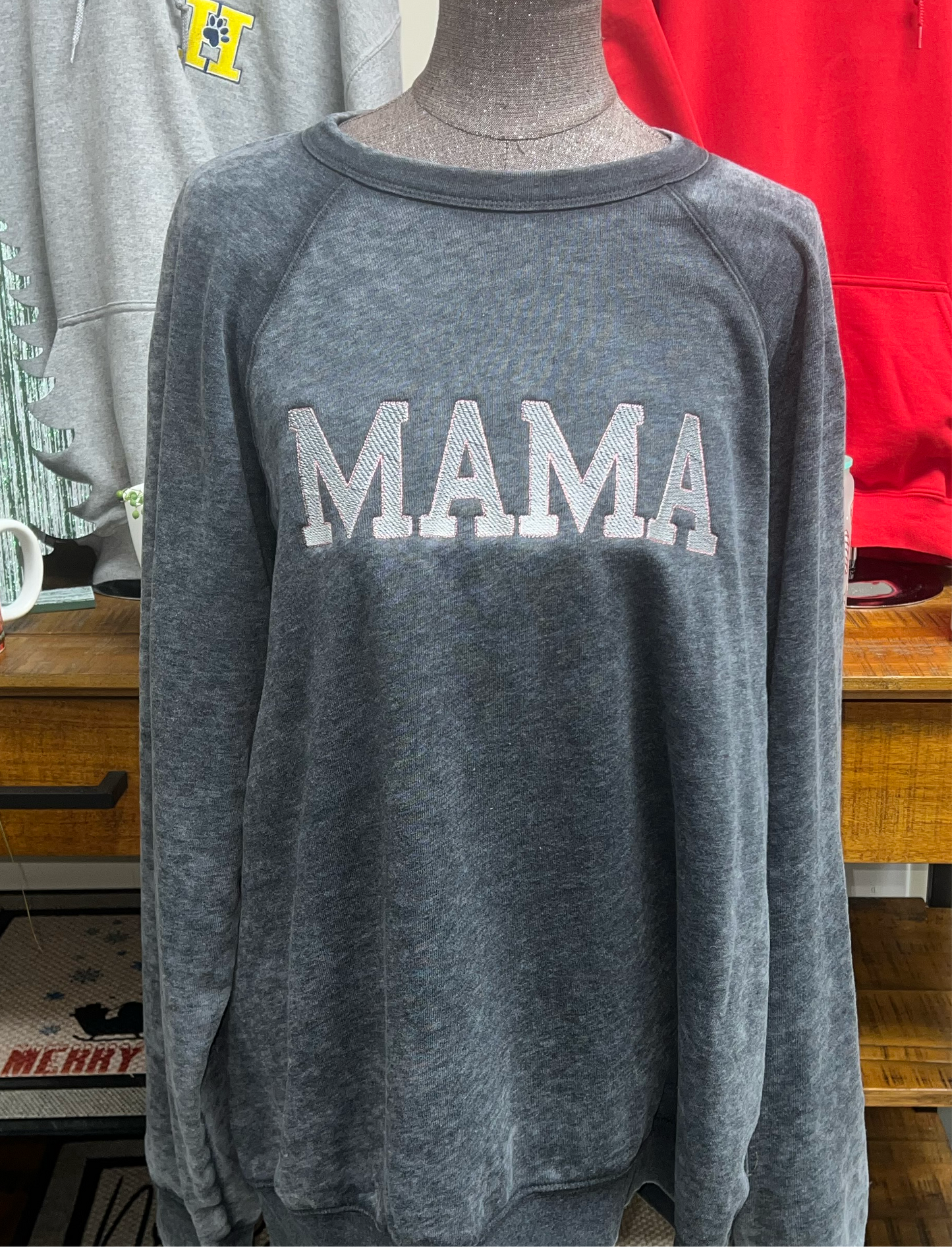 Embroidered Name Sweatshirt