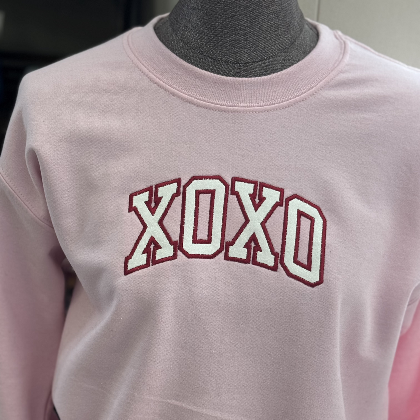 Embroidered XOXO Sweatshirt
