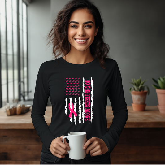 NO ONE FIGHTS ALONE SHIRT