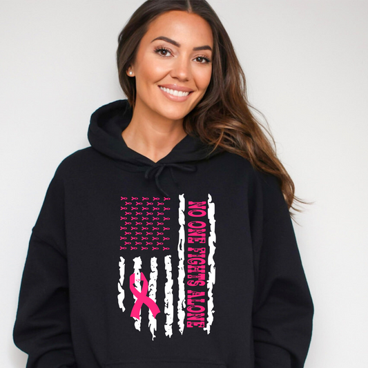 NO ONE FIGHTS ALONE Sweatshirt