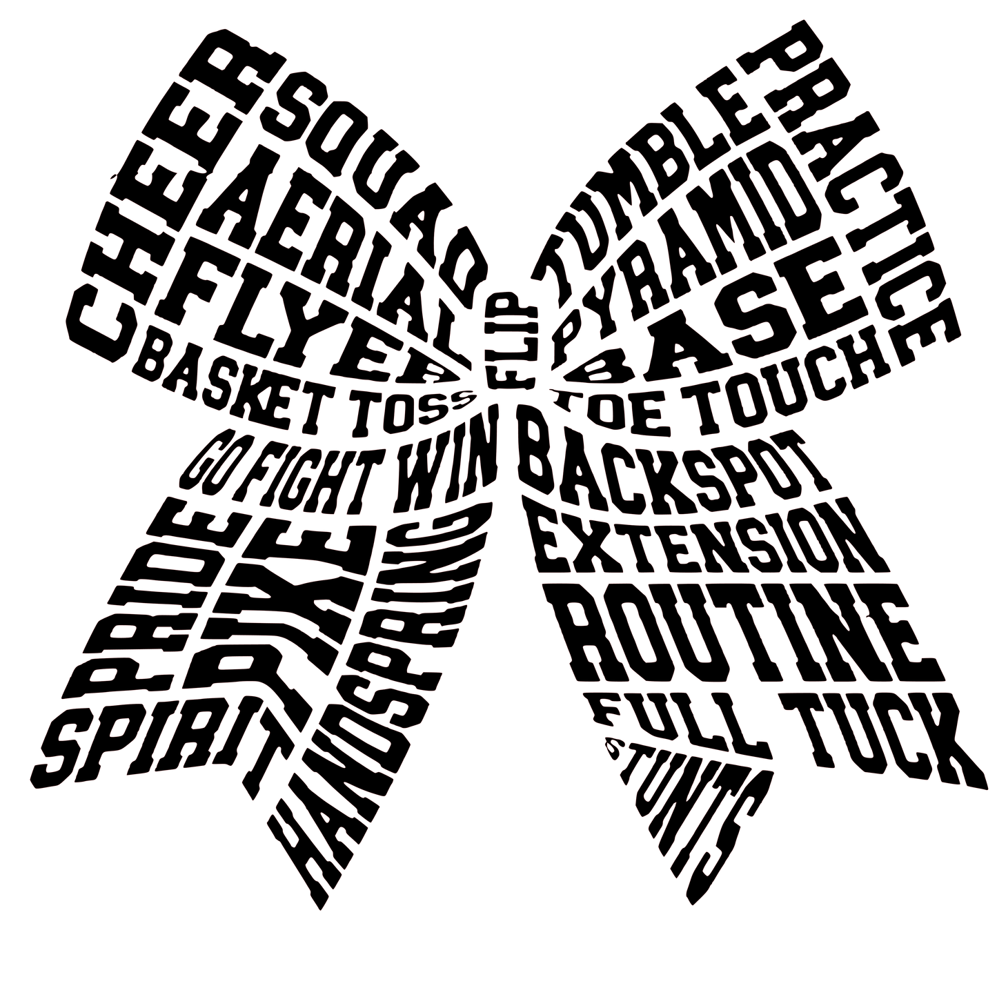 Cheer Bow T shirt