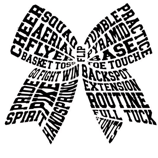 Cheer Bow T shirt