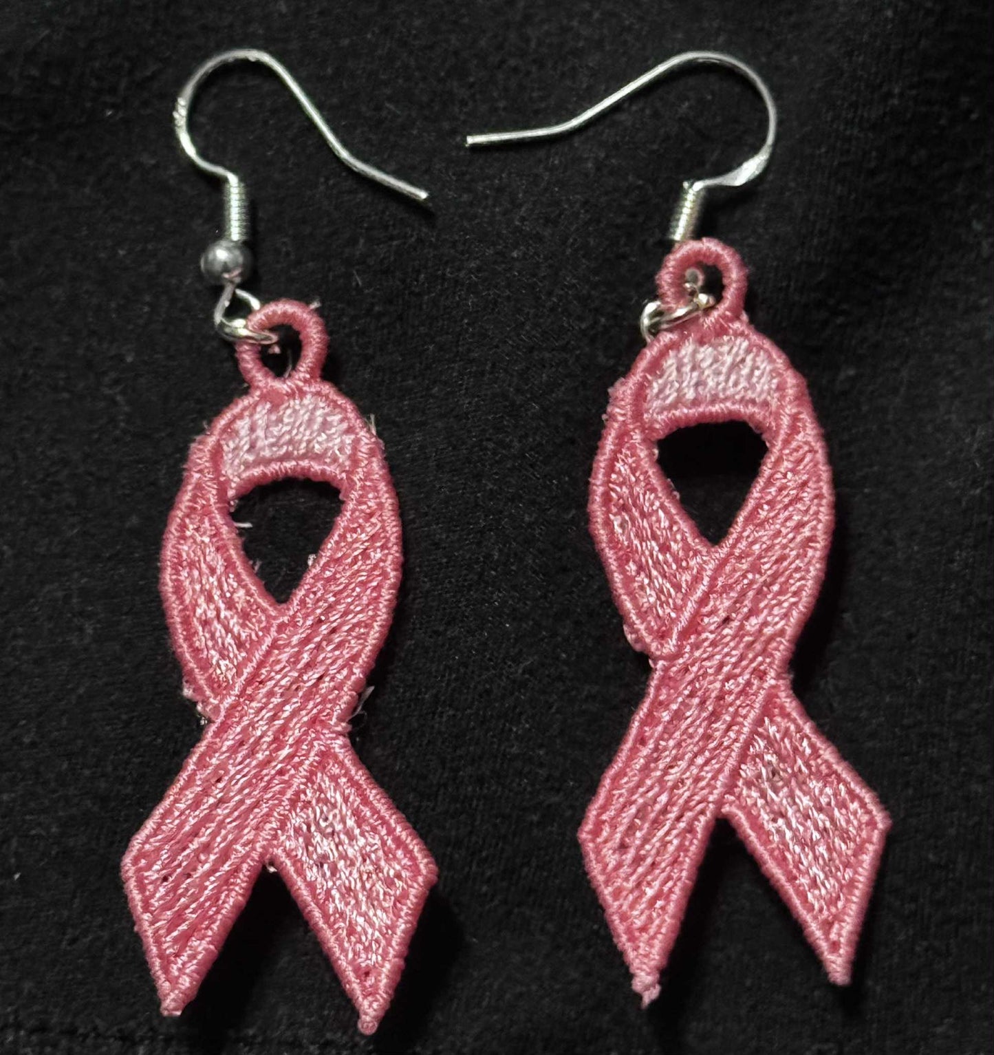 Embroidered Earrings