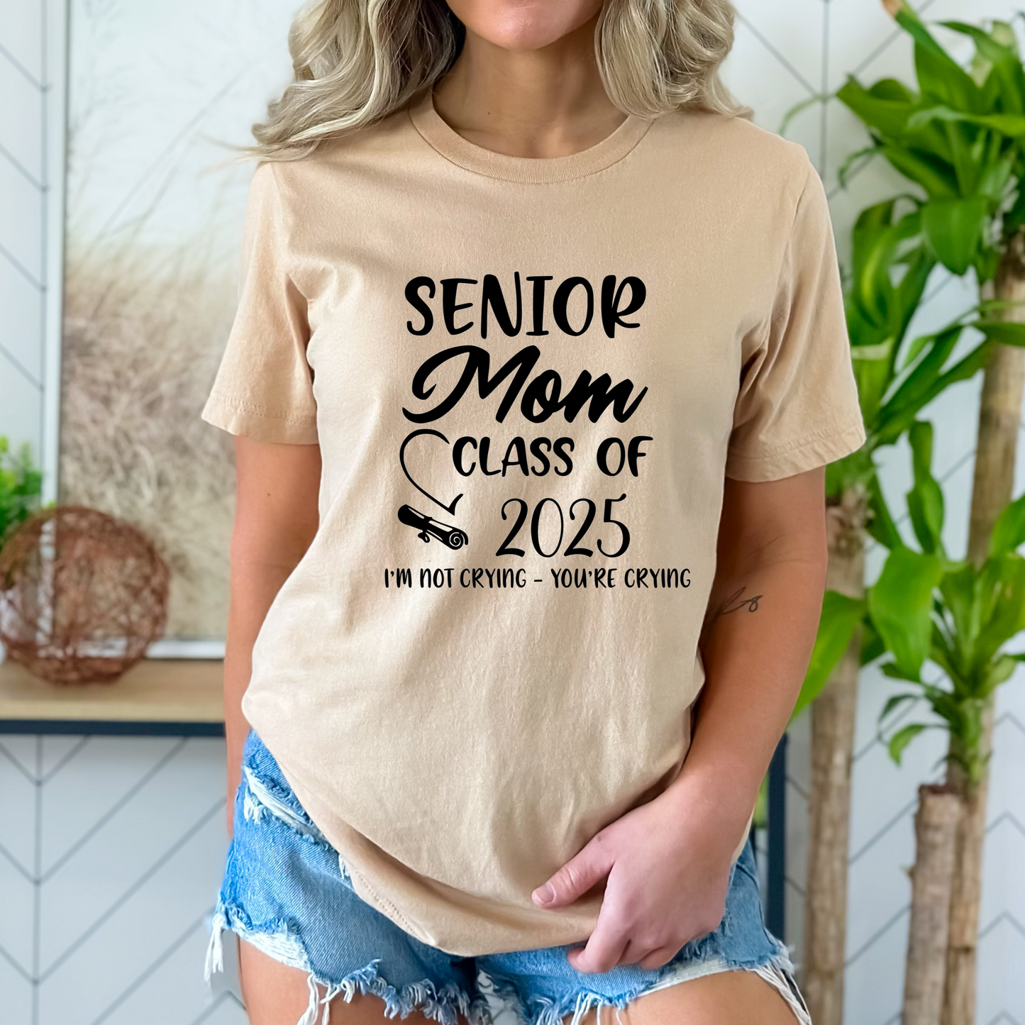 Senior Mom I'm Not crying T Shirt