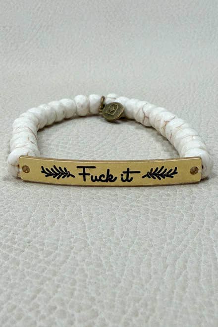 New Sassy Bracelets: New She Believed-Silver