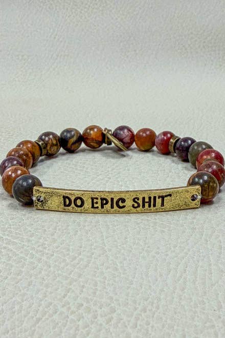 New Sassy Bracelets: New No More-Bronze
