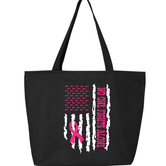 NO ONE FIGHTS ALONE Tote