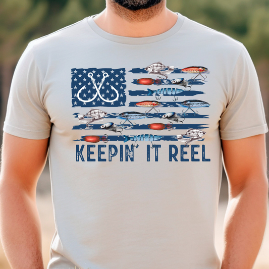 Keepin it Reel T shirt