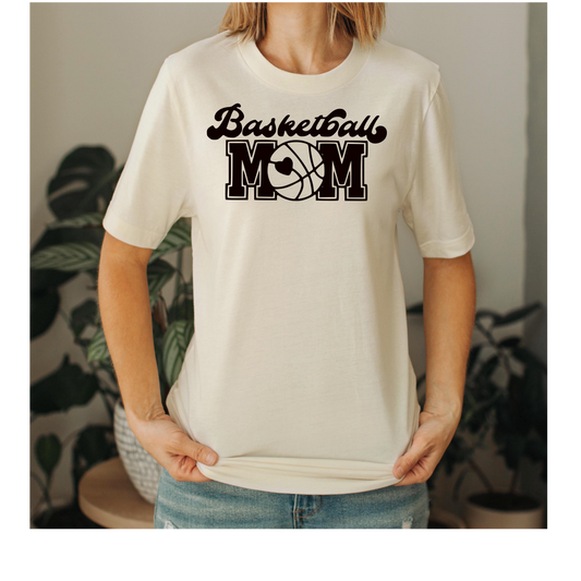 My Heart is full- Basketball Mom  T Shirt