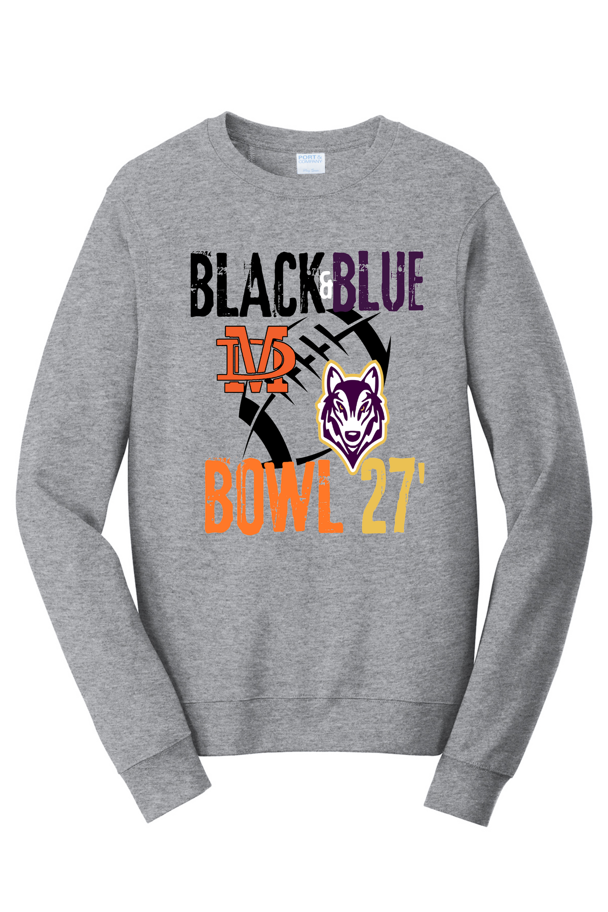 Black & Blue Bowl 2027 Crewneck