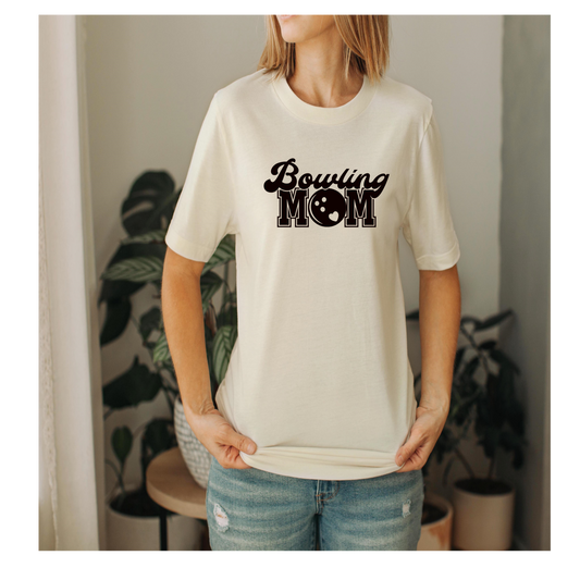 My Heart is full- Bowling Mom  T Shirt