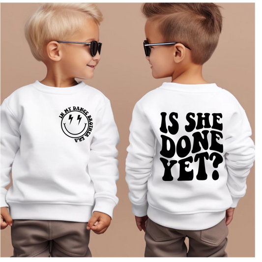 Dance brother era sweatshirt