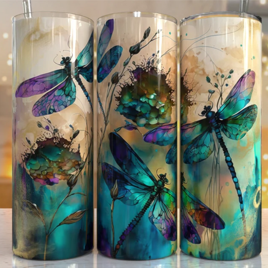 Dragonfly 20 Ounce Tumbler