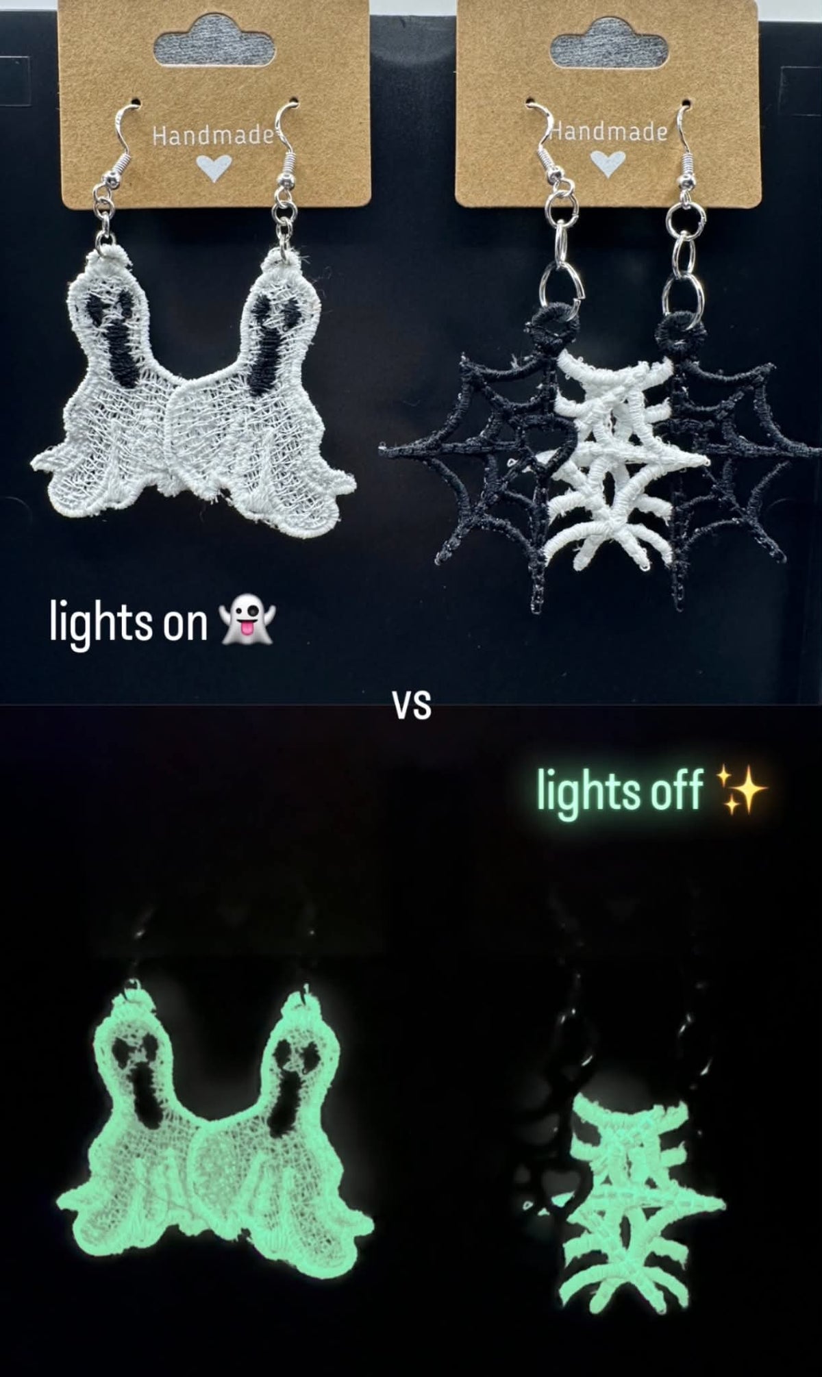 Embroidered Earrings