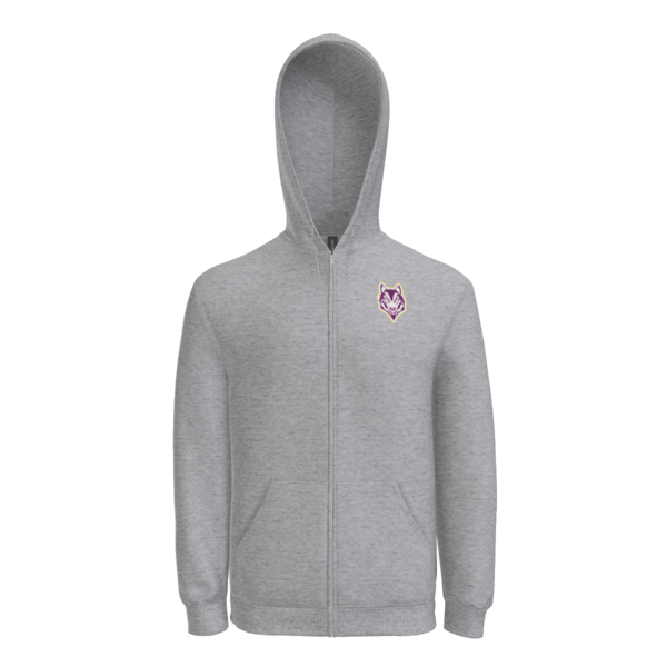 Embroidered Highland Huskies Zip Up