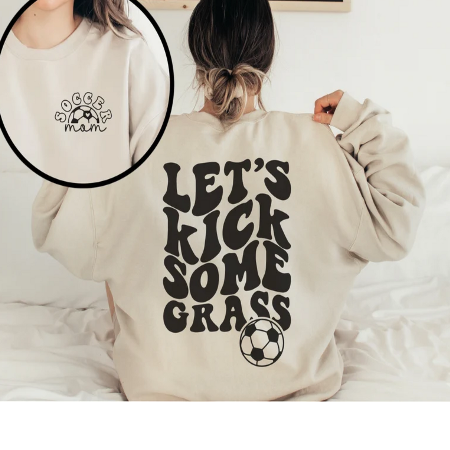 Let's kick some grass Sweatshirt