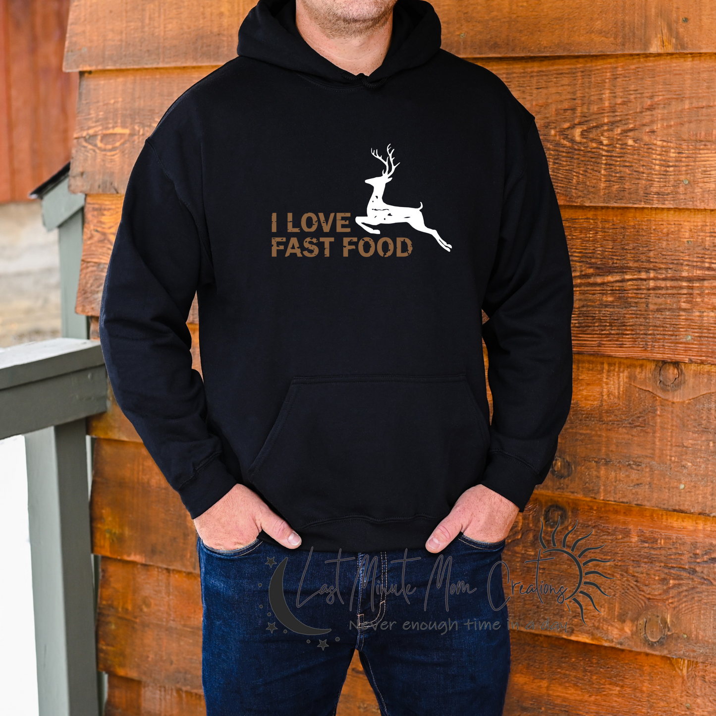 I love Fast Food Hoodie