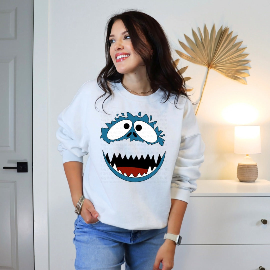 Misfit snowman sweatshirt