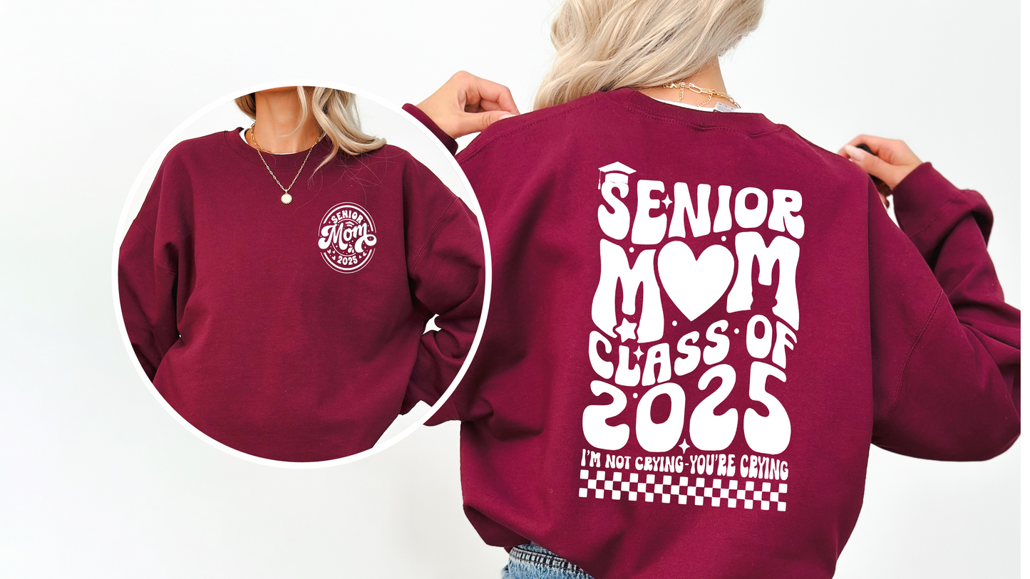 Senior Mom Personalized Sweatshirt