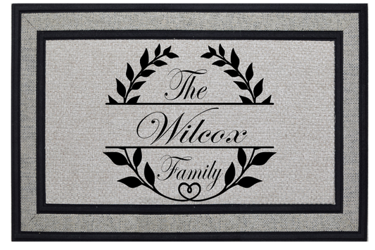 Personalized Family Door mat